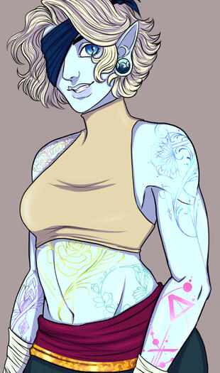 “Cassandra ‘Cassie’ Byron”, Original Character Design