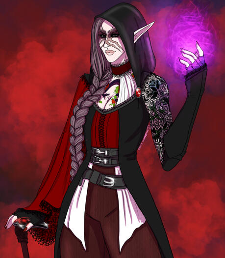 “the Undying Devotee”, Original Character Concept Design