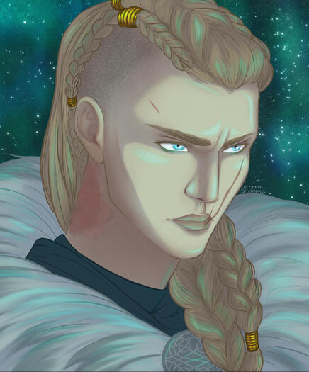 “Wolf-Kissed”, Character Fan-Art, Assassins Creed Valhalla