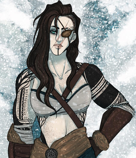 “Alva Raven-Friend”, Original Character Design